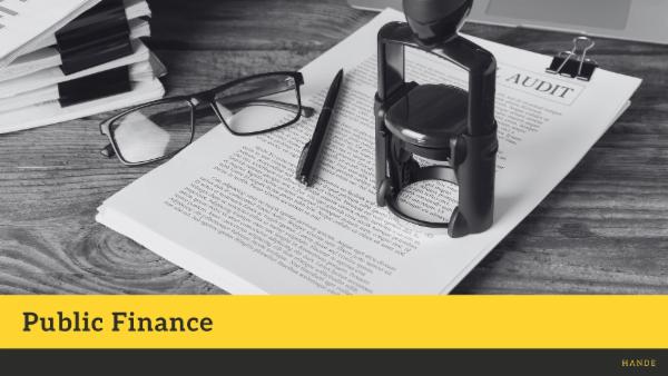 Certification in Public Finance cover