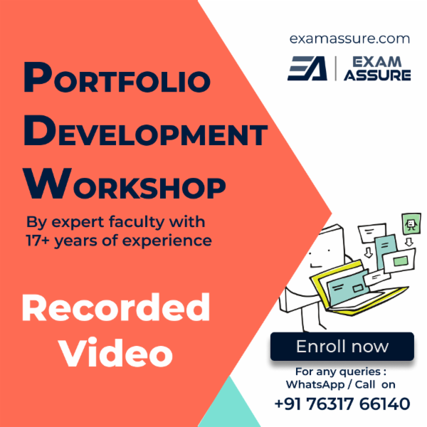 Portfolio Development Workshop (Recorded Course) cover