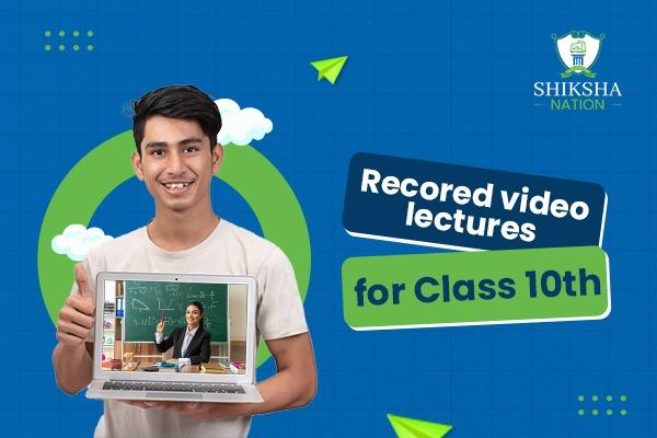 Class 10th CBSE Biology recorded Video Lectures cover