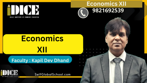 Economics Class XII CBSE cover