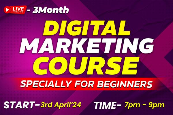 Live Digital Marketing Course - Specially For Beginners cover