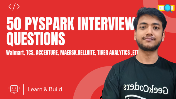 Practice 50 PySpark Interview Questions cover