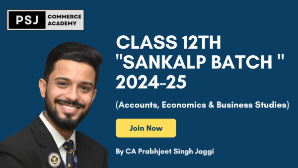 Class 12th Commerce Sankalp Batch cover