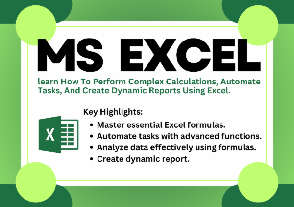 MS Excel cover