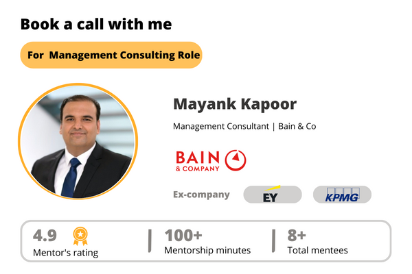 Book a Call with Mayank Kapoor cover