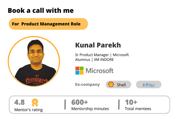 Book a Call with Kunal Parekh cover