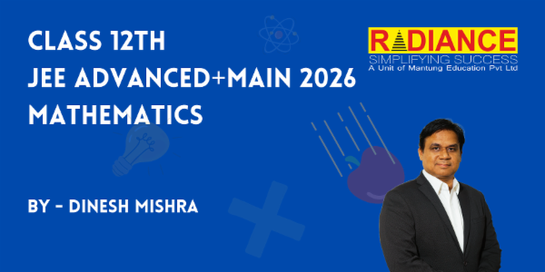 CLASS-12TH TARGET JEE-2026 - MATHS cover