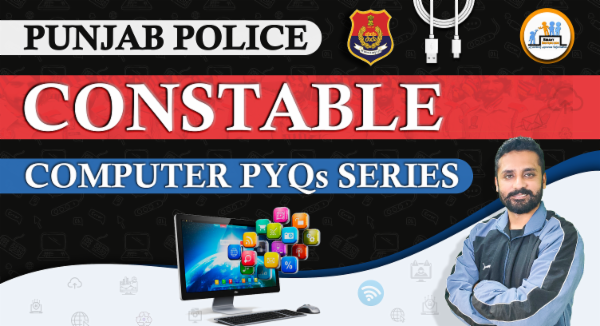 Punjab Police Constable Computer PYQs Series cover