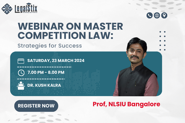 Webinar on Master Competition Law: Strategies for Success cover