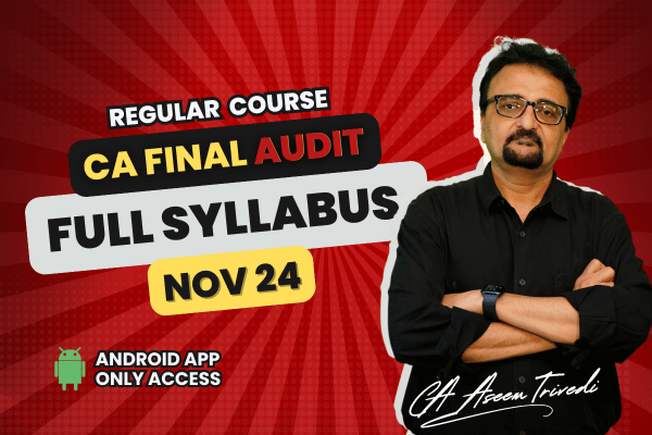 CA Final | Audit | Full Syllabus cover
