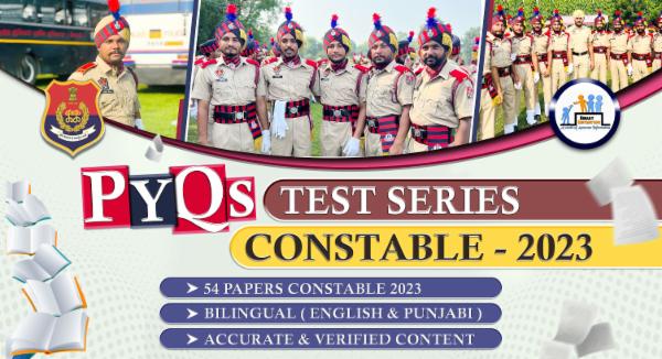 Constable 2023 (PYQs Test Series) cover