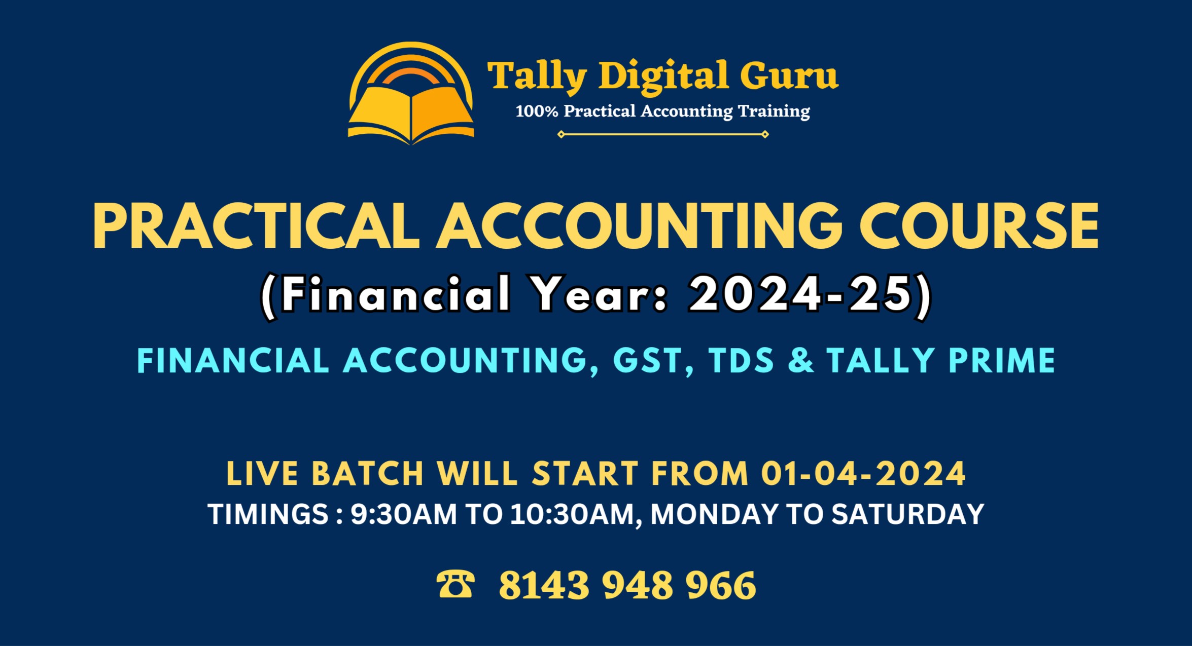 Practical Accounting Course (2024-25) cover