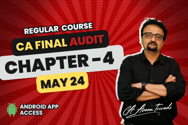 CA Final | Audit | Chapter 04 | Materiality, Risk Assessment, Internal Control | Normal cover