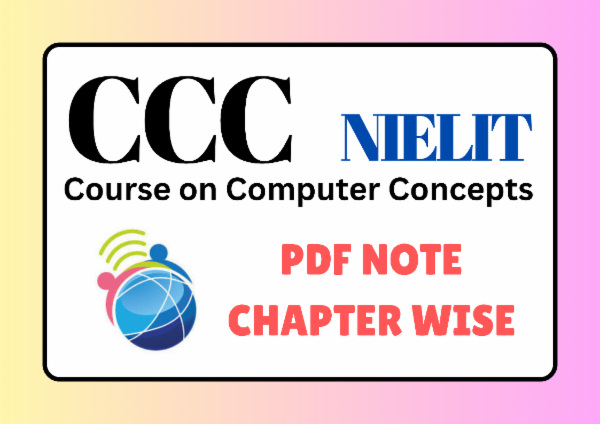 CCC PDF Notes cover