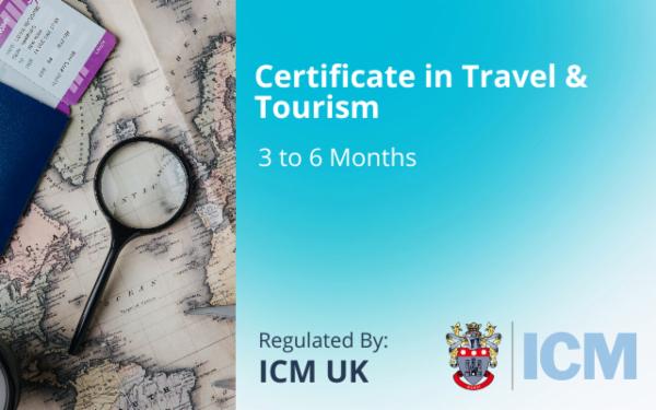 Certificate in Travel & Tourism - ICM UK cover