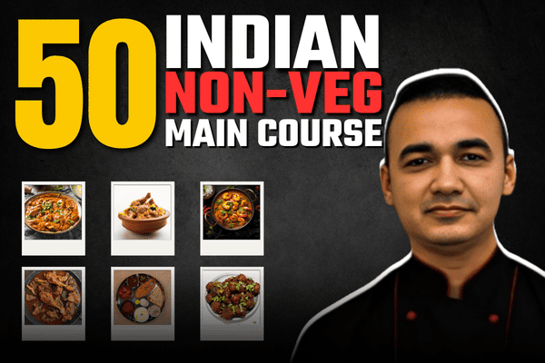 50 Indian Non Veg Main Course Recipes (eBook version) cover