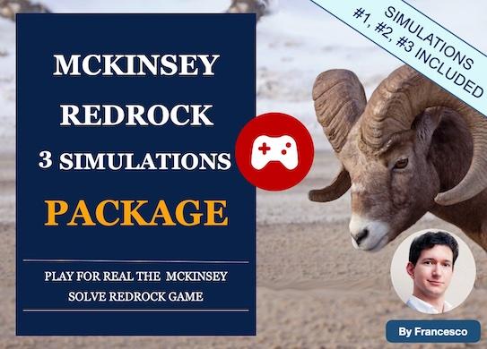 McKinsey Redrock - 3 Simulations Package cover