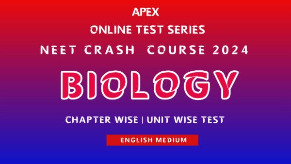 BIOLOGY ONLINE TEST SERIES FOR NEET 2024 cover