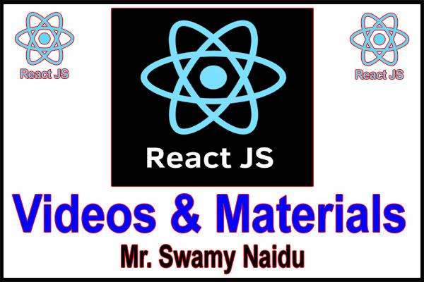 React Js Videos and Materials cover