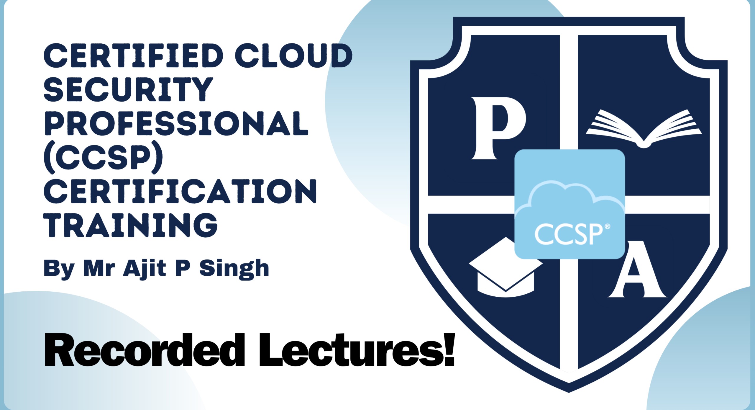 CCSP Certification Training - Self Paced Course cover