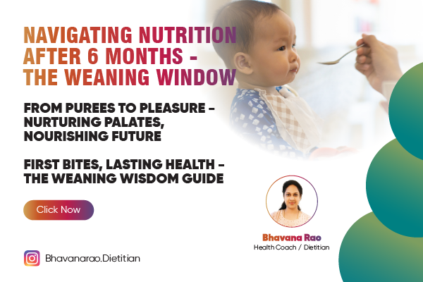 NUTRITION FOR WEANING (6 months onwards) cover