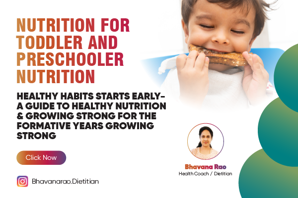 NUTRITION FOR TODDLERS & PRESCHOOLERS cover