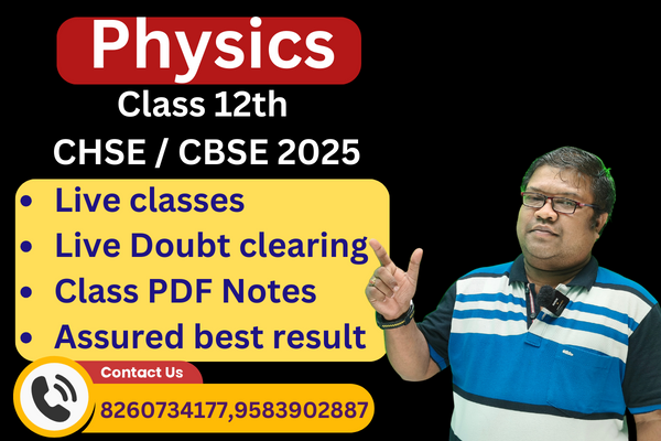 Physics | Prayas Batch | Class 12th Board Exam 2025  cover