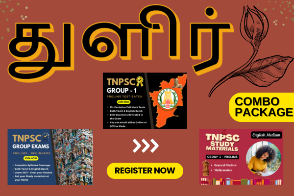 THULIR Group 1 - English Pack - Complete Videos, Study Materials & Test Batch cover