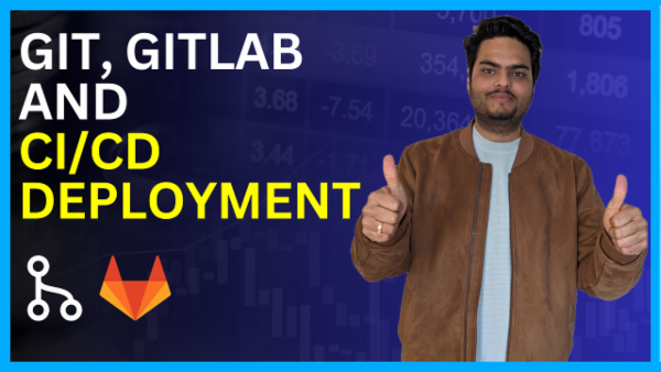 Git Gitlab and CI CD Deployment cover