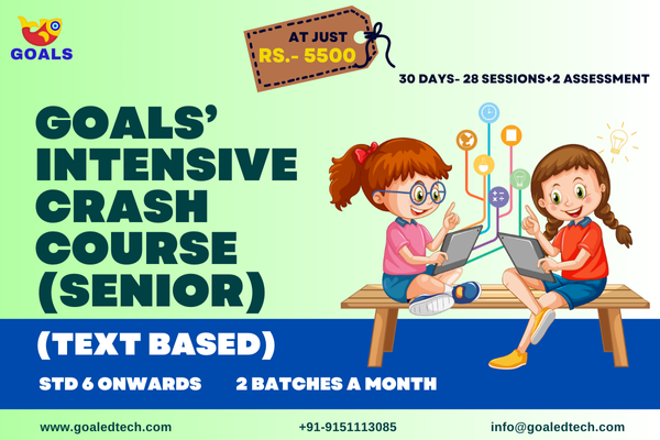 GOALS' Intensive Crash Course (Senior) cover