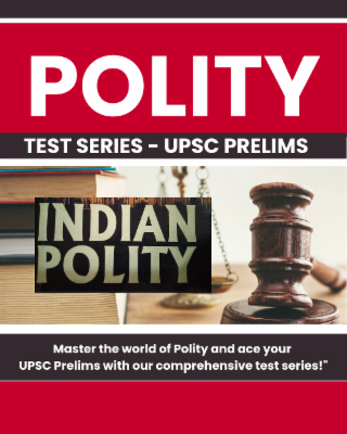 JDAX - UPSC PRELIMS POLITY TEST SERIES cover