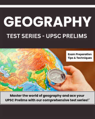 JDAX - UPSC PRELIMS GEOGRAPHY TEST SERIES cover