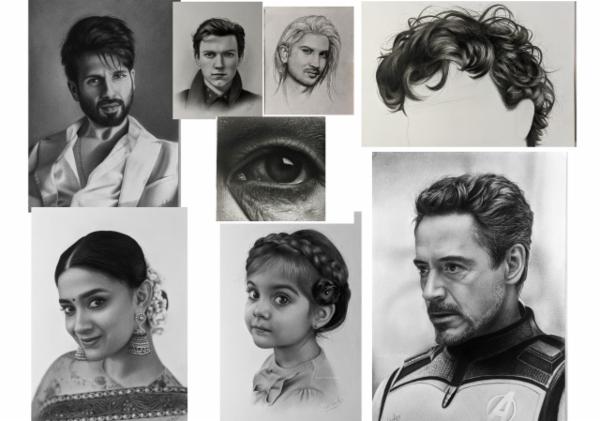 Realistic portrait class (live class recordings) cover