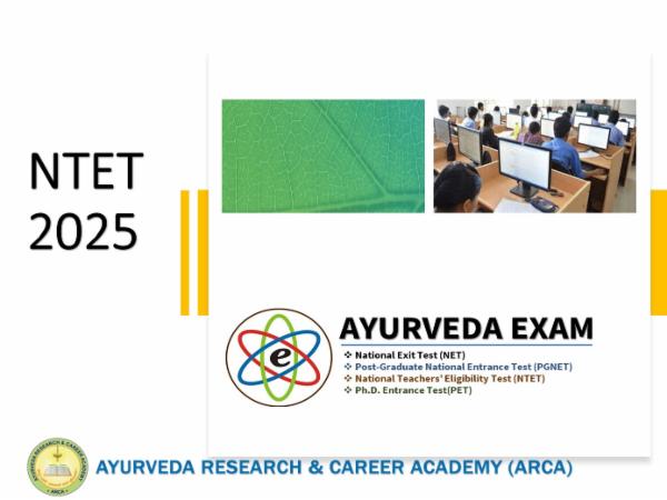 ARCA’s Crash course with Mock Test series – NTET 2025 cover