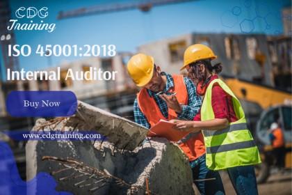 ISO 45001:2018 Internal Auditor cover