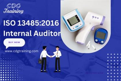 ISO 13485:2016 Internal Auditor cover