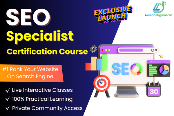 Become SEO Specialist With Certification Course cover