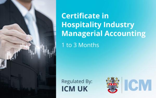 Hospitality Industry Managerial Accounting - ICM UK cover