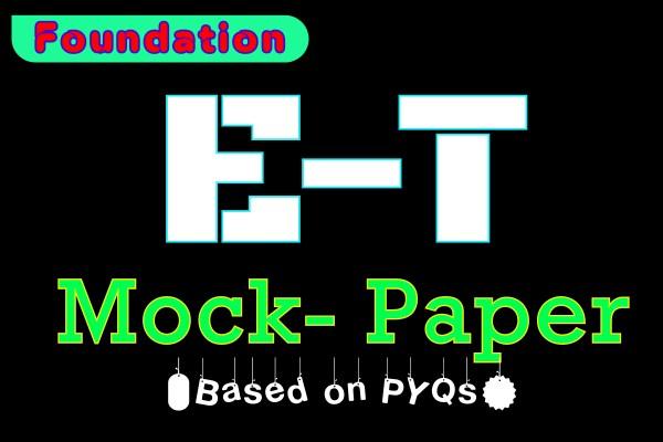 ET Mock Paper (Foundation) cover