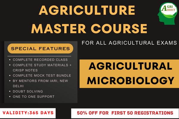 Microbiology Paid Complete Course for All Agricultural Exams cover