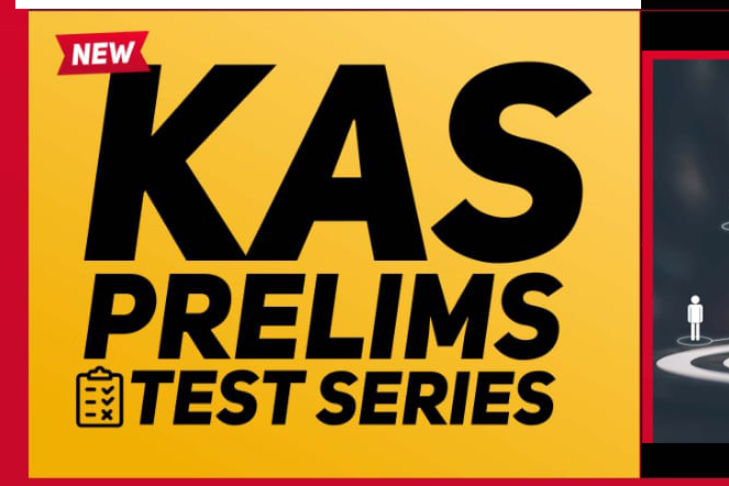 KAS PRELIMS TEST SERIES - April 2024 cover