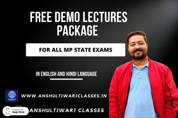Demo lectures package for all MP State exams cover