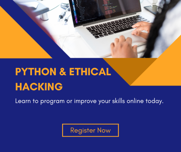 Python, Ethical Hacking cover