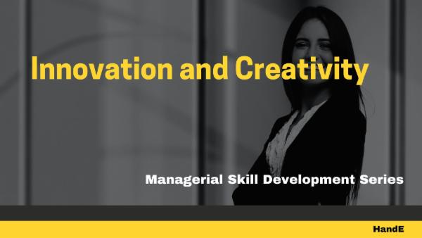 Innovation and Creativity cover