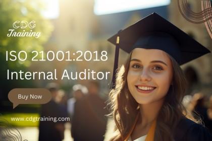ISO 21001:2018 Internal Auditor cover