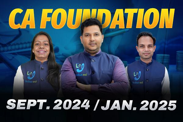 CA Foundation Sept / Jan cover