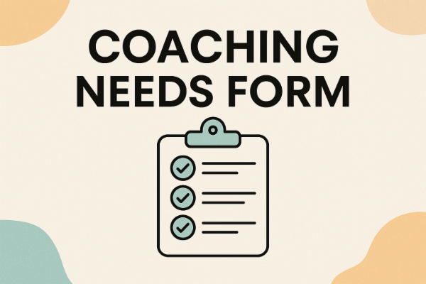 coaching form