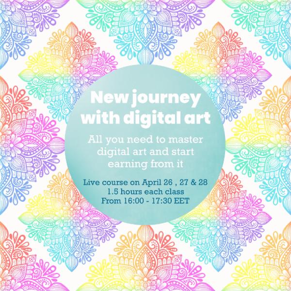 new journey to digital art cover