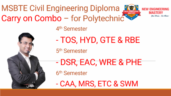 Carry On Combo MSBTE Civil Engineering Diploma OTO cover