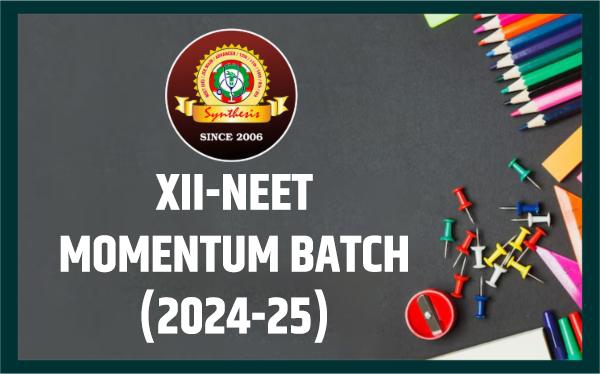 XII NEET (MOMENTUM) 24-25 cover